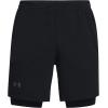 imageUnder Armour Mens Launch Run 7quot 2in1 ShortsBlack 001Reflective