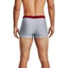 imageUnder Armour Mens MultiPack Performance Tech Boxerjock Brief 3quot Inseam AllDay Comfort ampamp SoftMod Gray Light Heather 011Jet Gray Light Heather