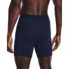 imageUnder Armour Mens MultiPack Performance Tech Mesh Boxerjock Brief 6quot Inseam AllDay Comfort466 Cosmic Blue   Midnight Navy