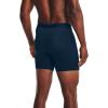 imageUnder Armour Mens MultiPack Performance Tech Mesh Boxerjock Brief 6quot Inseam AllDay ComfortAcademy Blue 408Mod Gray
