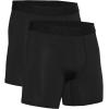 imageUnder Armour Mens MultiPack Performance Tech Mesh Boxerjock Brief 6quot Inseam AllDay ComfortBlack 001Black