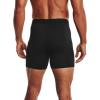imageUnder Armour Mens MultiPack Performance Tech Mesh Boxerjock Brief 6quot Inseam AllDay ComfortBlack 001Black