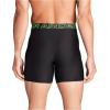 imageUnder Armour Mens MultiPack Performance Tech Mesh Boxerjock Brief 6quot Inseam AllDay ComfortBlack Multi 3 Pack