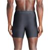 imageUnder Armour Mens MultiPack Performance Tech Mesh Boxerjock Brief 6quot Inseam AllDay ComfortDownpour Gray 3 Pack