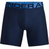 imageUnder Armour Mens Standard Tech 6quot Boxerjock MultipackAcademy Blue 409Blue Circuit