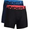 imageUnder Armour Mens Standard Tech 6quot Boxerjock MultipackAcademy Blue 409Blue Circuit