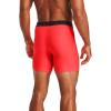 imageUnder Armour Mens Standard Tech 6quot Boxerjock MultipackBeta 628Versa Red