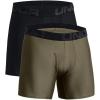 imageUnder Armour Mens Standard Tech 6quot Boxerjock MultipackBlack 004Tent
