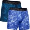 imageUnder Armour Mens Standard Tech 6quot Boxerjock MultipackEmotion Blue 401Graphite Blue