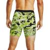 imageUnder Armour Mens Standard Tech 6quot Boxerjock MultipackGreen Citrine 394Black