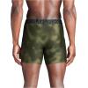 imageUnder Armour Mens Standard Tech 6quot Boxerjock MultipackGrove Green Haze Print 3 Pack
