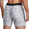 imageUnder Armour Mens Standard Tech 6quot Boxerjock MultipackHalo Gray 014Black
