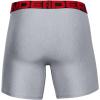 imageUnder Armour Mens Standard Tech 6quot Boxerjock MultipackMod Gray Light Heather  Jet Gray Light Heather