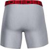 imageUnder Armour Mens Standard Tech 6quot Boxerjock MultipackMod Gray Light Heather 011Jet Gray Light Heather