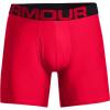 imageUnder Armour Mens Standard Tech 6quot Boxerjock MultipackRed 600Black