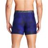 imageUnder Armour Mens Standard Tech 6quot Boxerjock MultipackRoyal Windstream Print 3 Pack