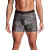 imageUnder Armour Mens Standard Tech 6quot Boxerjock MultipackSteel Logo Print 3 Pack
