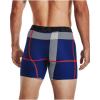 imageUnder Armour Mens Standard Tech 6quot Boxerjock MultipackTech Blue 432Black