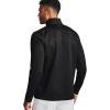 imageUnder Armour Mens Storm Snap Fleece 12 Zip TShirtBlack 001Black