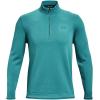 imageUnder Armour Mens Storm Snap Fleece 12 Zip TShirtCerulean 452Academy Blue