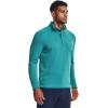imageUnder Armour Mens Storm Snap Fleece 12 Zip TShirtCerulean 452Academy Blue