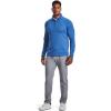 imageUnder Armour Mens Storm Snap Fleece 12 Zip TShirtVictory Blue 474Cerulean
