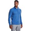 imageUnder Armour Mens Storm Snap Fleece 12 Zip TShirtVictory Blue 474Cerulean