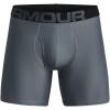 imageUnder Armour Mens Tech 6inch Boxerjock 1Pack002 Gravel   Black