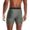 imageUnder Armour Mens Tech 6inch Boxerjock 1Pack182 Colorado Sage   Black