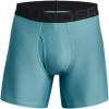 imageUnder Armour Mens Tech 6inch Boxerjock 1Pack403 Still Water   Jet Gray