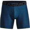 imageUnder Armour Mens Tech 6inch Boxerjock 1Pack437 Petrol Blue   Black