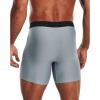 imageUnder Armour Mens Tech 6inch Boxerjock 1Pack465 Harbor Blue   Jet Gray
