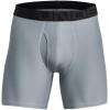 imageUnder Armour Mens Tech 6inch Boxerjock 1Pack465 Harbor Blue   Jet Gray
