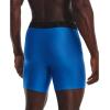 imageUnder Armour Mens Tech 6inch Boxerjock 1Pack481 Cyber Blue   Jet Gray