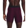 imageUnder Armour Mens Tech 6inch Boxerjock 1Pack572 Purple Stone   Jet Gray