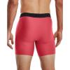 imageUnder Armour Mens Tech 6inch Boxerjock 1Pack638 Chakra   Jet Gray