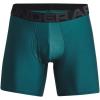 imageUnder Armour Mens Tech 6inch Boxerjock 1Pack716 Tourmaline Teal   Black