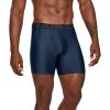 imageUnder Armour Mens Tech 6inch Boxerjock 1PackAcademy Blue 409Pitch Gray
