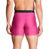 imageUnder Armour Mens Tech 6inch Boxerjock 1PackAstro Pink Solid