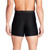 imageUnder Armour Mens Tech 6inch Boxerjock 1PackBlack Solid  Core
