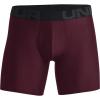 imageUnder Armour Mens Tech 6inch Boxerjock 1PackDark Maroon 602Black
