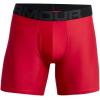 imageUnder Armour Mens Tech 6inch Boxerjock 1PackRed 603Black