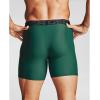 imageUnder Armour Mens Tech 6inch Boxerjock 1PackSaxon Green 386Black