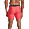 imageUnder Armour Mens Tech 6inch Boxerjock 1PackVenom Red 690Black