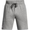 imageUnder Armour Mens UA Rival Fleece Shorts025 Castlerock Light Heather   White