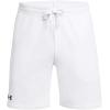 imageUnder Armour Mens UA Rival Fleece Shorts100 White   Black