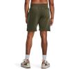 imageUnder Armour Mens UA Rival Fleece Shorts390 Marine Od Green   White