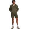 imageUnder Armour Mens UA Rival Fleece Shorts390 Marine Od Green   White