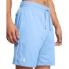 imageUnder Armour Mens UA Rival Fleece Shorts465 Horizon Blue   White