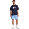 imageUnder Armour Mens UA Rival Fleece Shorts465 Horizon Blue   White